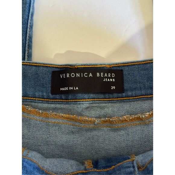 Veronica Beard Carson Ankle Flare High-Rise Jeans sz 29 - Picture 9 of 11